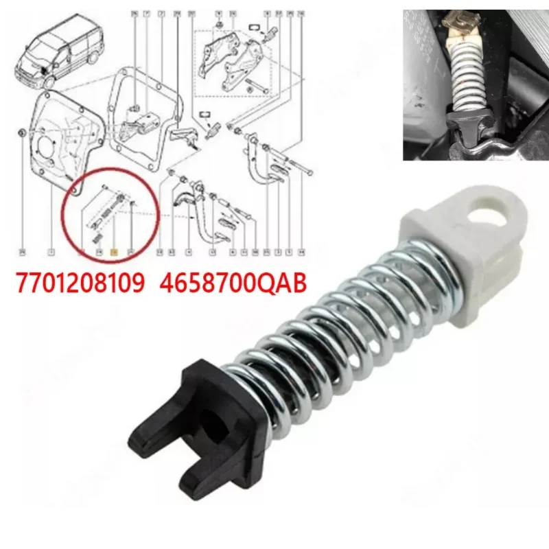 Clutch Pedal Repair Kit 7701208109 for Renault Trafic II for Nissan ABS Interior Car Parts