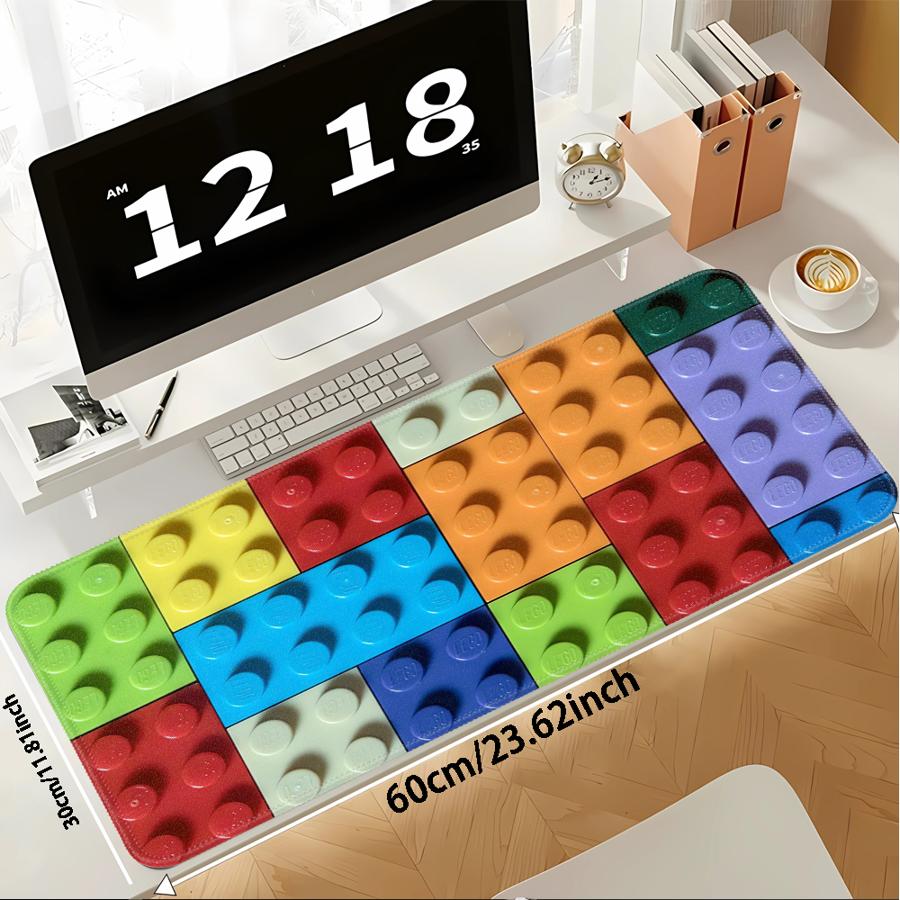 Puzzle Pattern Mouse Pad Computer Laptop Pad Desk accessories Game Console Pad Keyboard Mouse Pad office Pad Waterproof