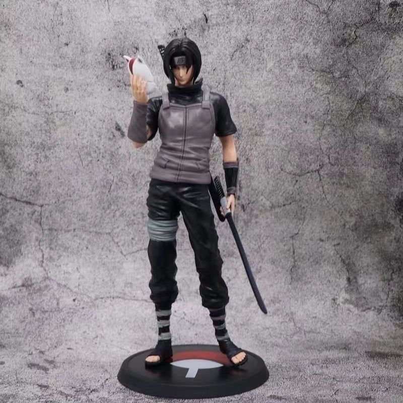 Naruto Anime Subduction Itachi Uchiha Action Figure Raven Itachi PVC Model Collection Toys for Kids