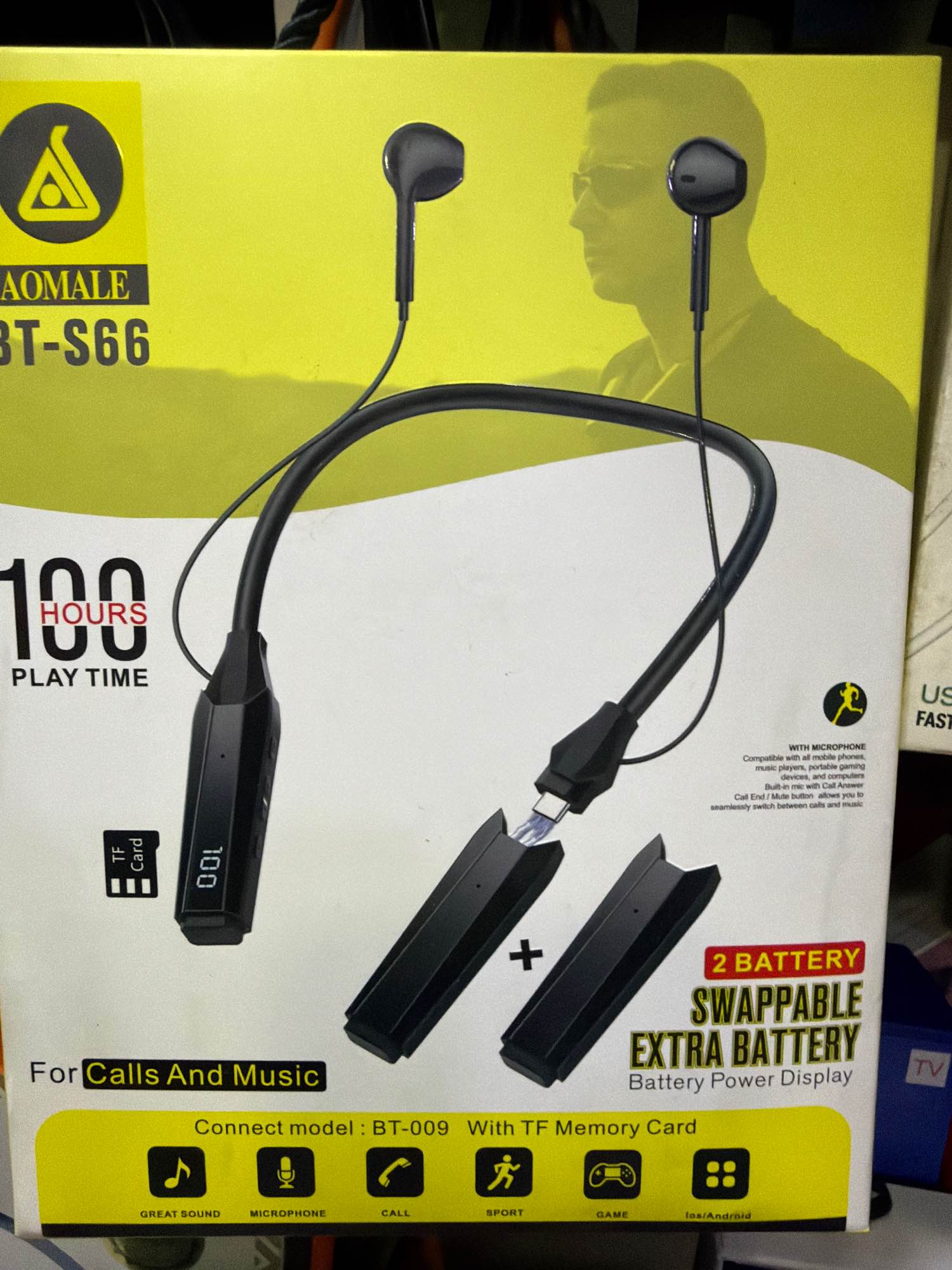 Earldom Bts66 Wireless Handsfree Bluetooth Earphone