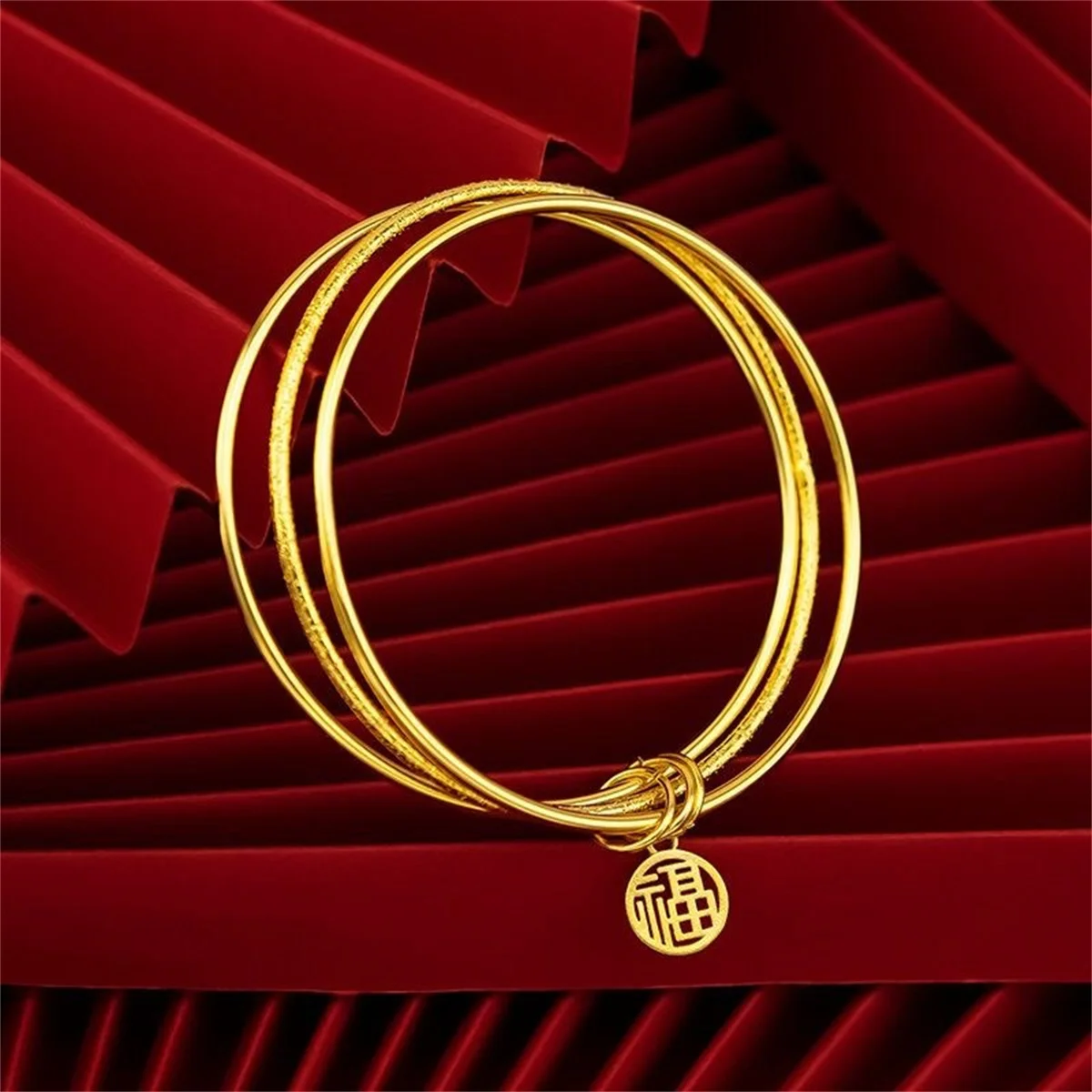 Minimalist Steel Thin Cute Minimalist Bracelet Bangles for Women Charm Gold Plated Waterproof Rust-proof Women's Hand Bracelets