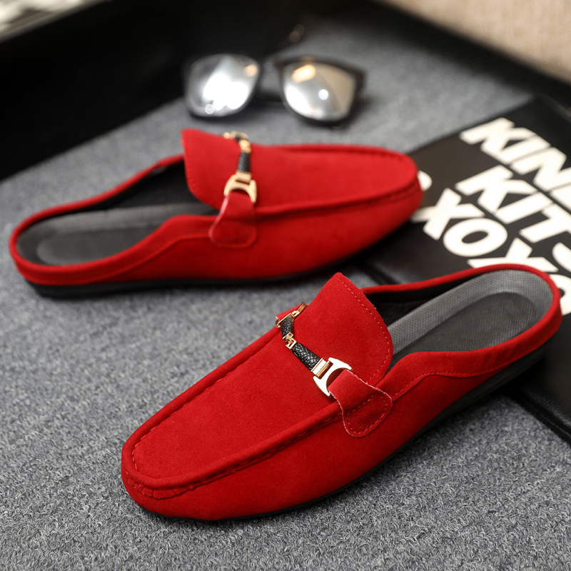 Men's Formal Summer Soft Sole Business Work Shoes Waterproof Lightweight Genuine Leather Men's Loafers Men's Flat Breathable