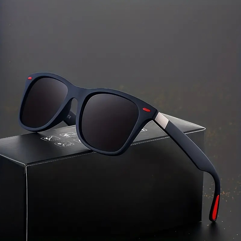 KAMMPT Vintage Polarized Sun Glasses for Men New in Trendy Stylish Outdoor Sports Shades Brand Design Mirror Driving Sunglasses
