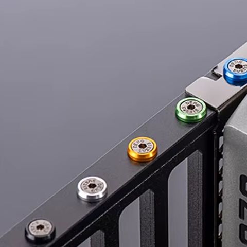1PC M3 6#32 Computer PC Case Beautification Screws 6MM 8MM Screw +1 Washers For Motherboard Power Supply Graphics Card