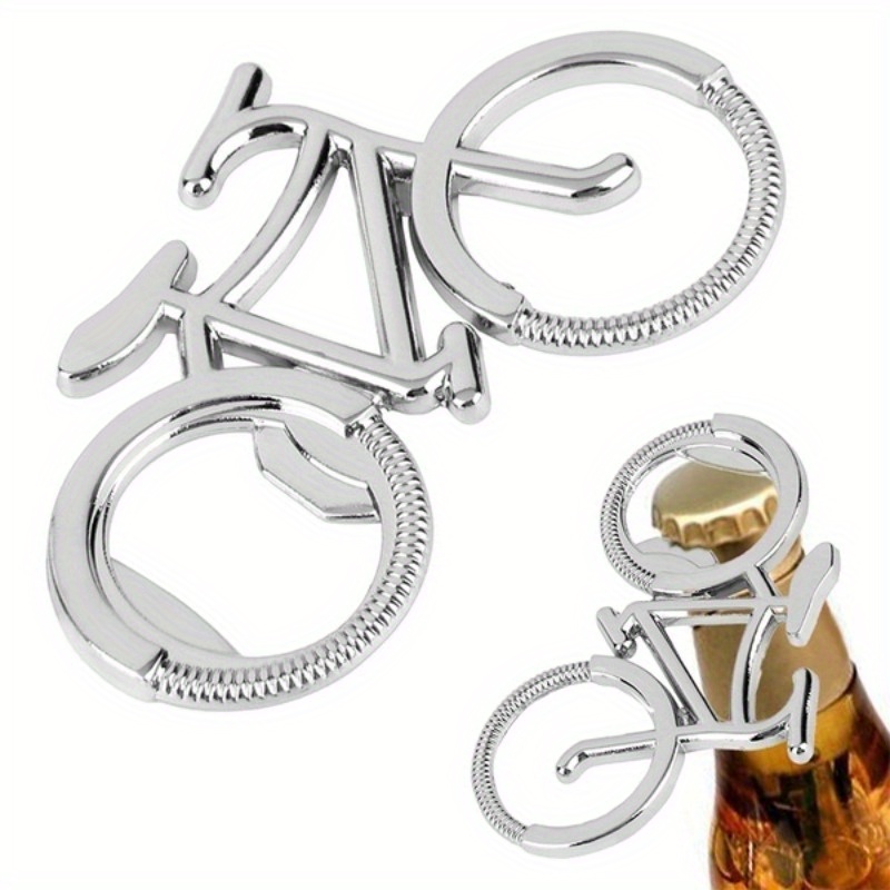Bicycle Shape Bottle Opener, Stainless Steel Bike Shape Bottle Opener, Creative and Funny for , , Juice Opening