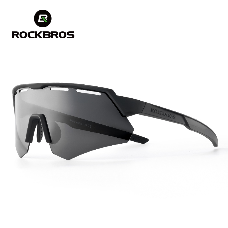 ROCKBROS Bike Glasses Polarized Men Women Bicycle Glasses 4Lens MTB Road Cycling Eyewear Glasses With Myopia Frame Sunglasses