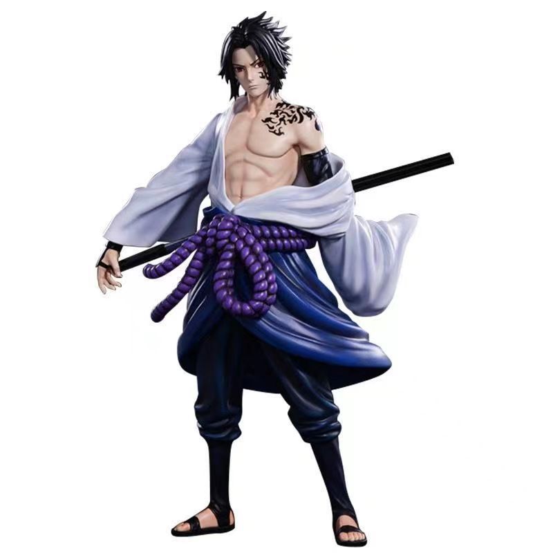 Uchiha Sasuke Figures Manga Naruto Anime Figure Classic Uzumaki Naruto Model Desktop Ornament Collectible Room Decoration