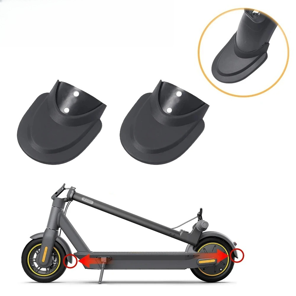2PC Front Rear Mudguard Fender Fishtail Shape Retaining Water For Ninebot Max G30 Fender Wing Water Retaining Parts