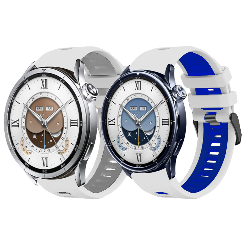 22mm Breathe Silicone Strap for Watch S4 Sport Wristband for GT4 46mm GT3 4Pro Bracelet for Gear S3 Band