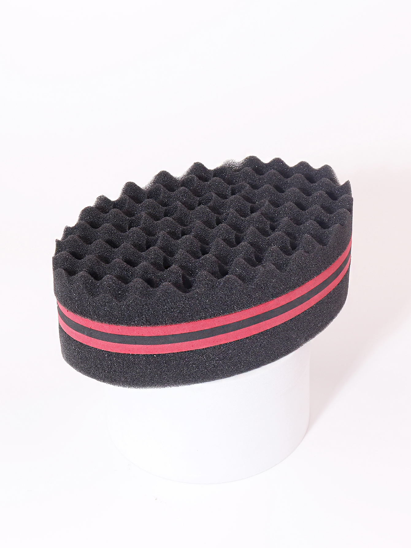 1pcs African curly hair care tool curly sponge, fashionable sponge brush, suitable for black people to perm curly hair