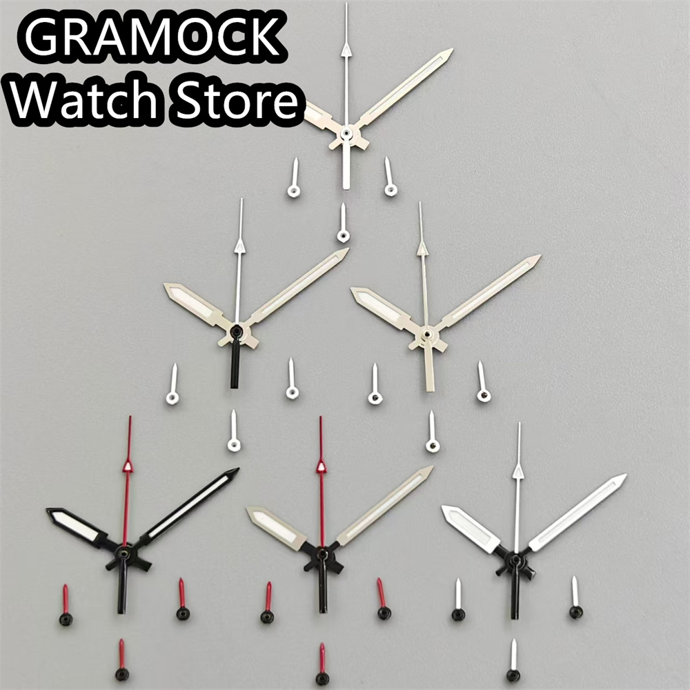GRAMOCK VK63 Quartz Watch Hands Luminous Fit VK63 VK64 Quartz Movement Multifunctional Timing Running Seconds Watch Accessories