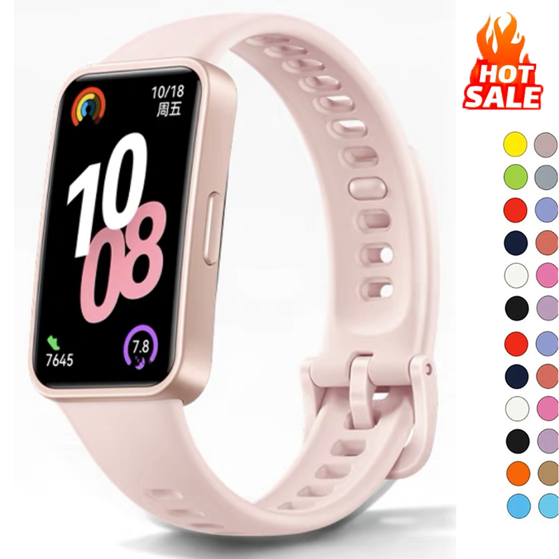 1:1 Original Sport Band For Huawei Watch FIT 3/4/4 Pro Accessories Silicone wrist correa bracelet Huawei Watch fit 4 Pro Strap
