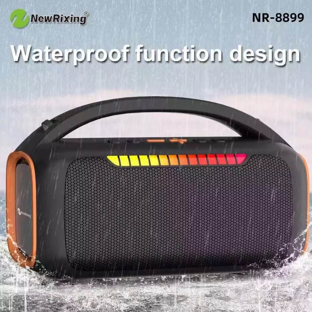 NEWRIXING NR-8899W Wireless 5.4 24W (12W+12W) Dual Speaker Portable 3D Stereo Speaker