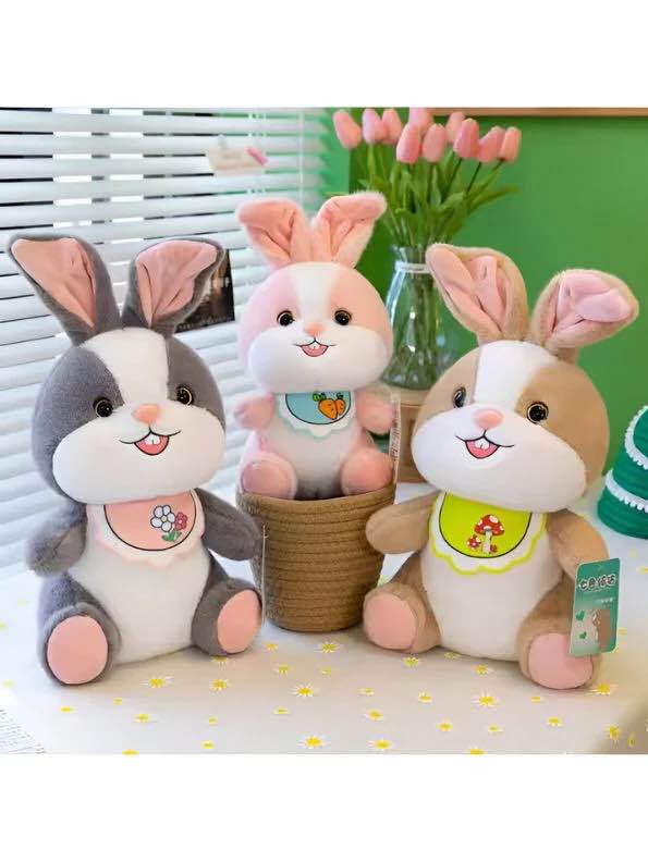 Kawaii Pig Plush Toy with Animal Costume Soft Stuffed Doll Cute Plushie Gift for Kids Girls Bedroom Decor