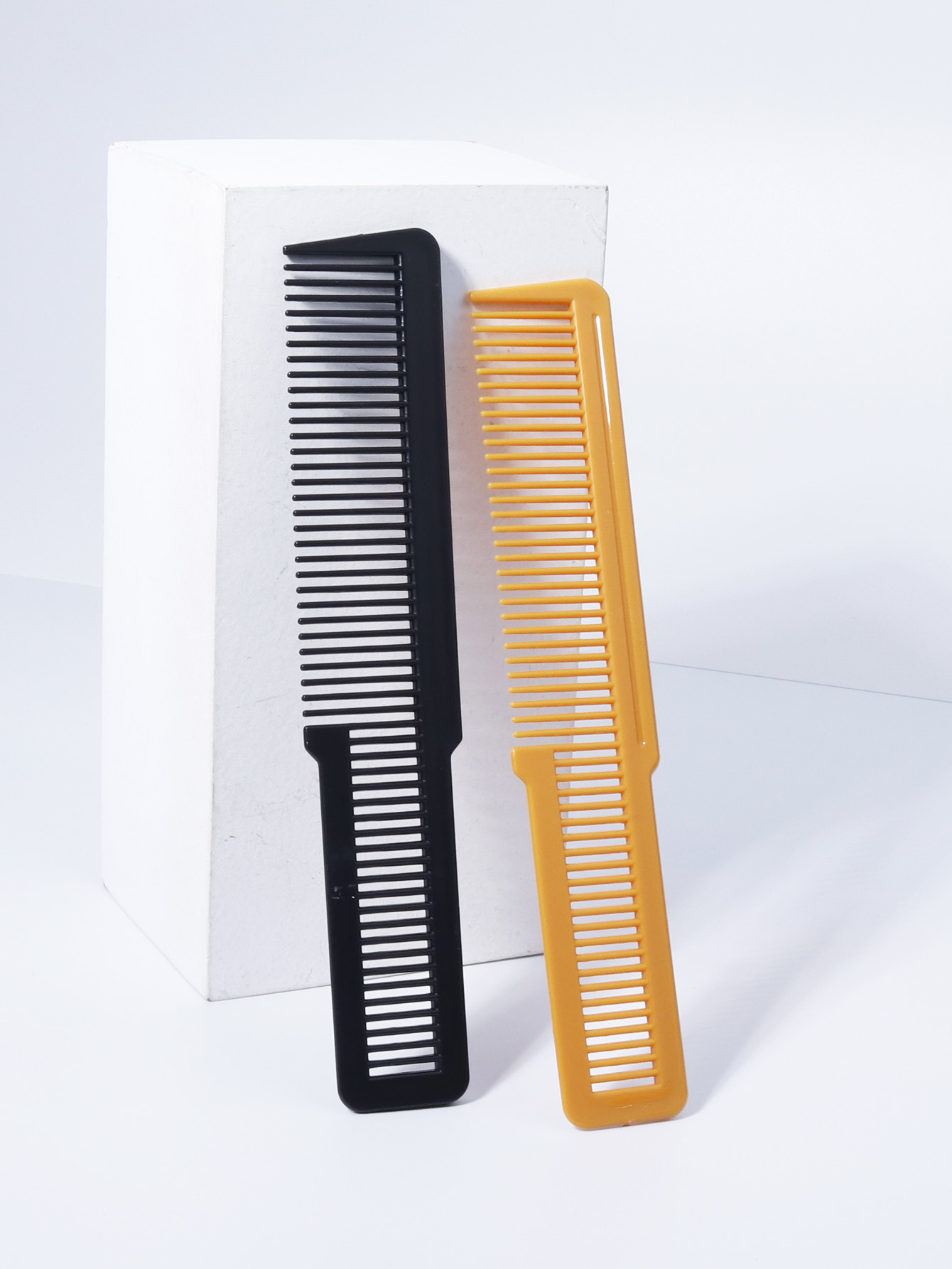 1pc plastic comb professional salon hair anti-static hair styling ultra-thin brush salon hair tool Special for real hair