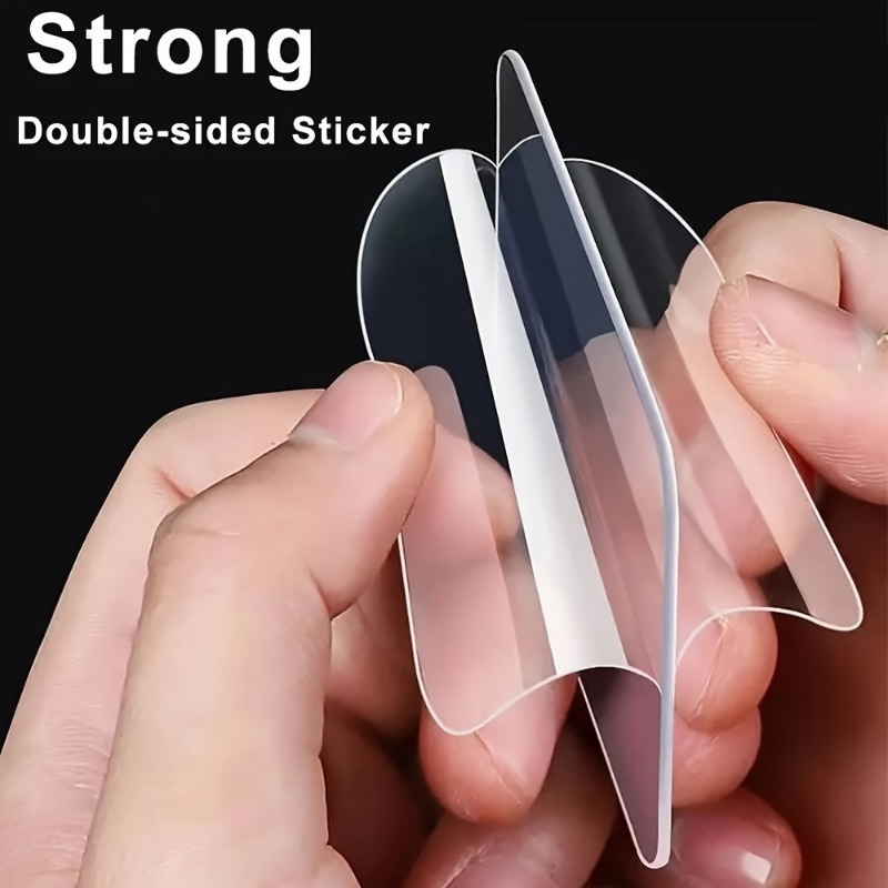 50/100pcs of Nano Double-Sided Tape with Super Strong Adhesive, Thick High Viscosity, Powerful Wall Fixer, Universal Type