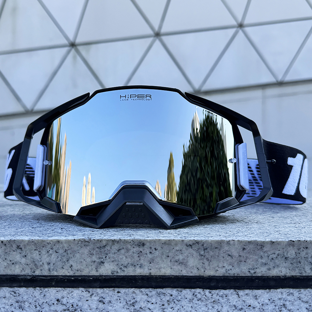 Quick replacement lens motorcycle goggles,anti fog lenses-off-road motorcycle ATV MX riding glasses,compatible with all helmets