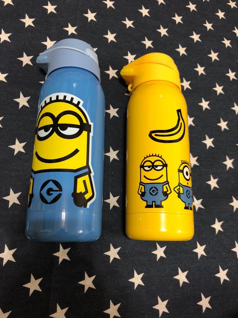 Stainless Steel Kids Cartoon Characters Insulated, Vacuum Water Bottle With Straw 750ml