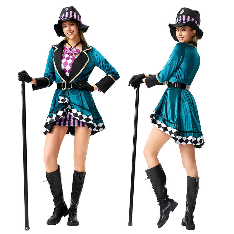 Snailify Men Costume Halloween Costume For Alice In Wonderland Authentic Mad Hatter Costume Mens Purim Cosplay