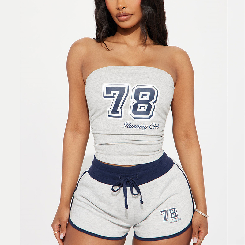 Hot sweetheart spice girl style suit backless slim vest shorts 2026 new spring and summer street fashion two-piece suit