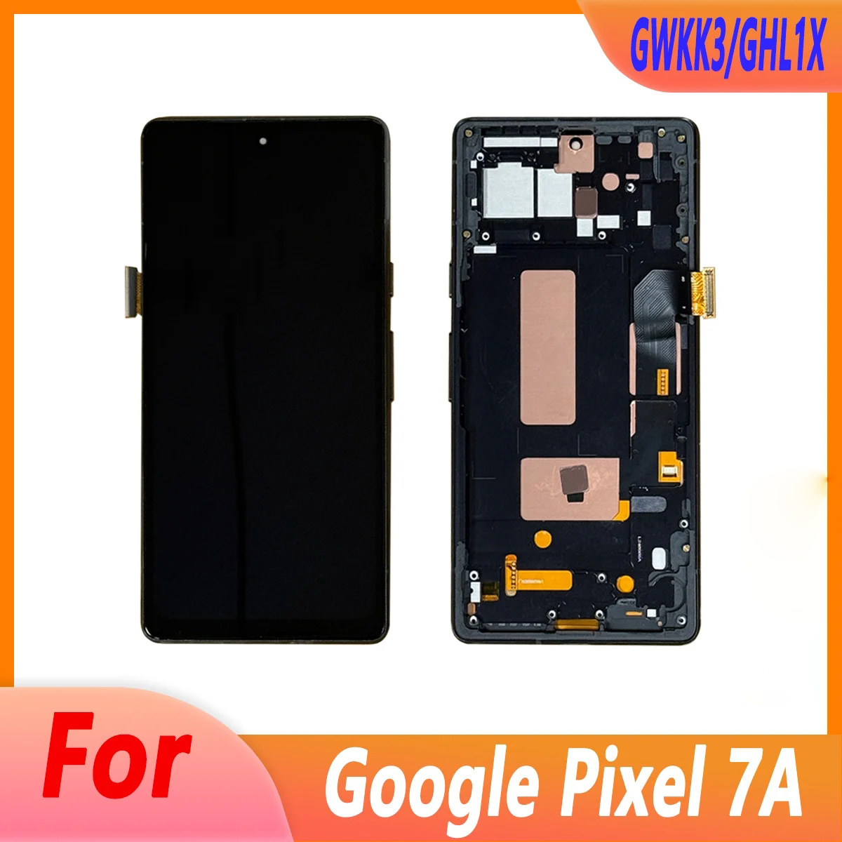 AAA Quality For Google Pixel 7A LCD Display Touch Screen Digitizer Assembly Replacement For Google Pixel 7A GWKK3 GHL1X LCD