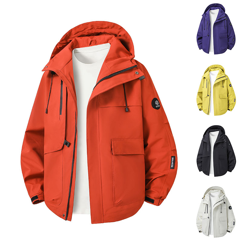 2026 Unisex Hiking Jacket Waterproof Autumn Windbreaker Ourdoor Hooded Coats Women New Jacket Men Fishing Camping Climbing Coats