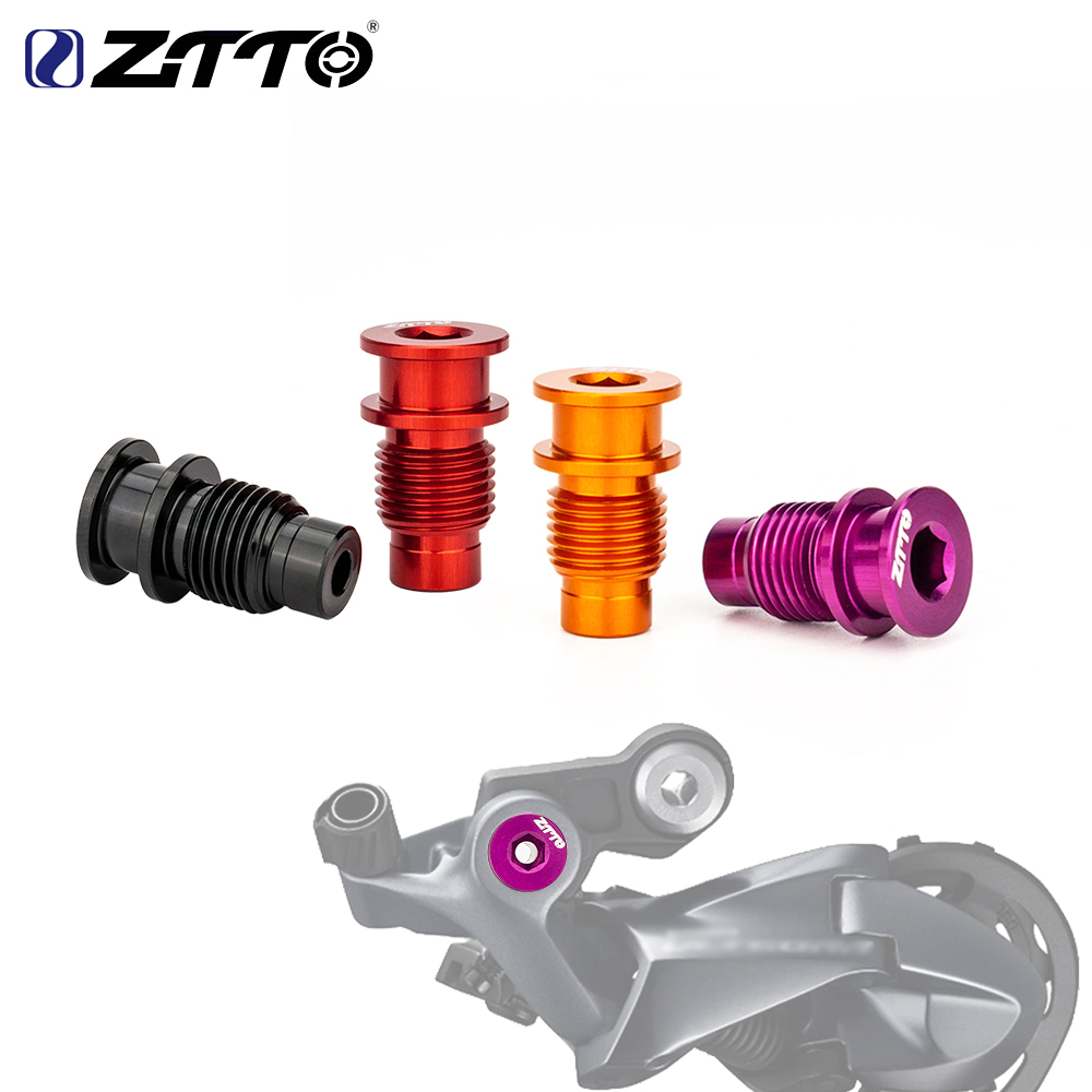 ZTTO 1pcs 2pcs Road Bike Rear Derailleur Rotation Shaft Bolt Bicycle R8000 Transmission Shaft Fixed Bolt Screws Aluminum Alloy