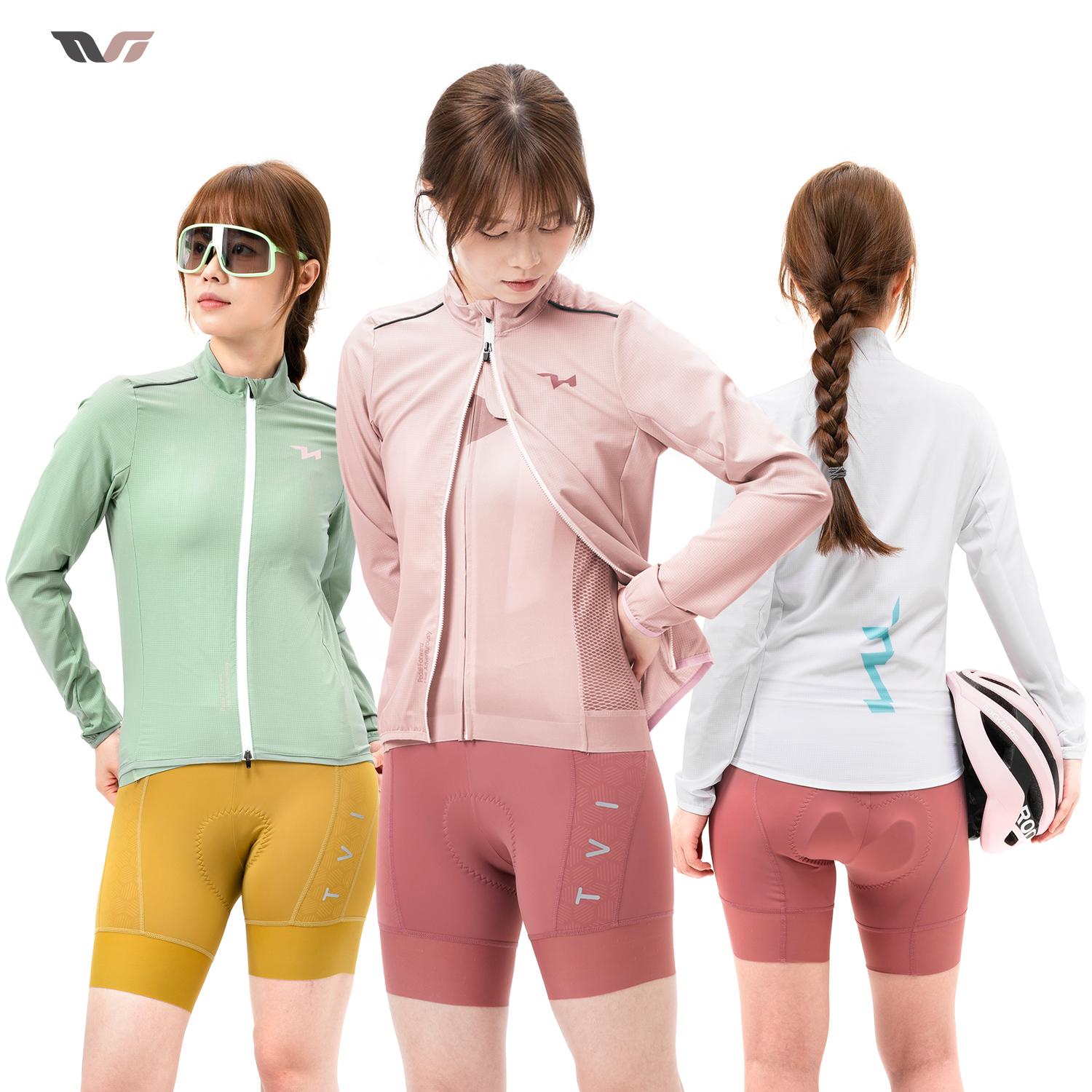 ROCKBROS TVI Professional Female Cycling Jacket Lightweight Breathable Windbreaker Coat Women Outdoor Sports Cycling Clothing