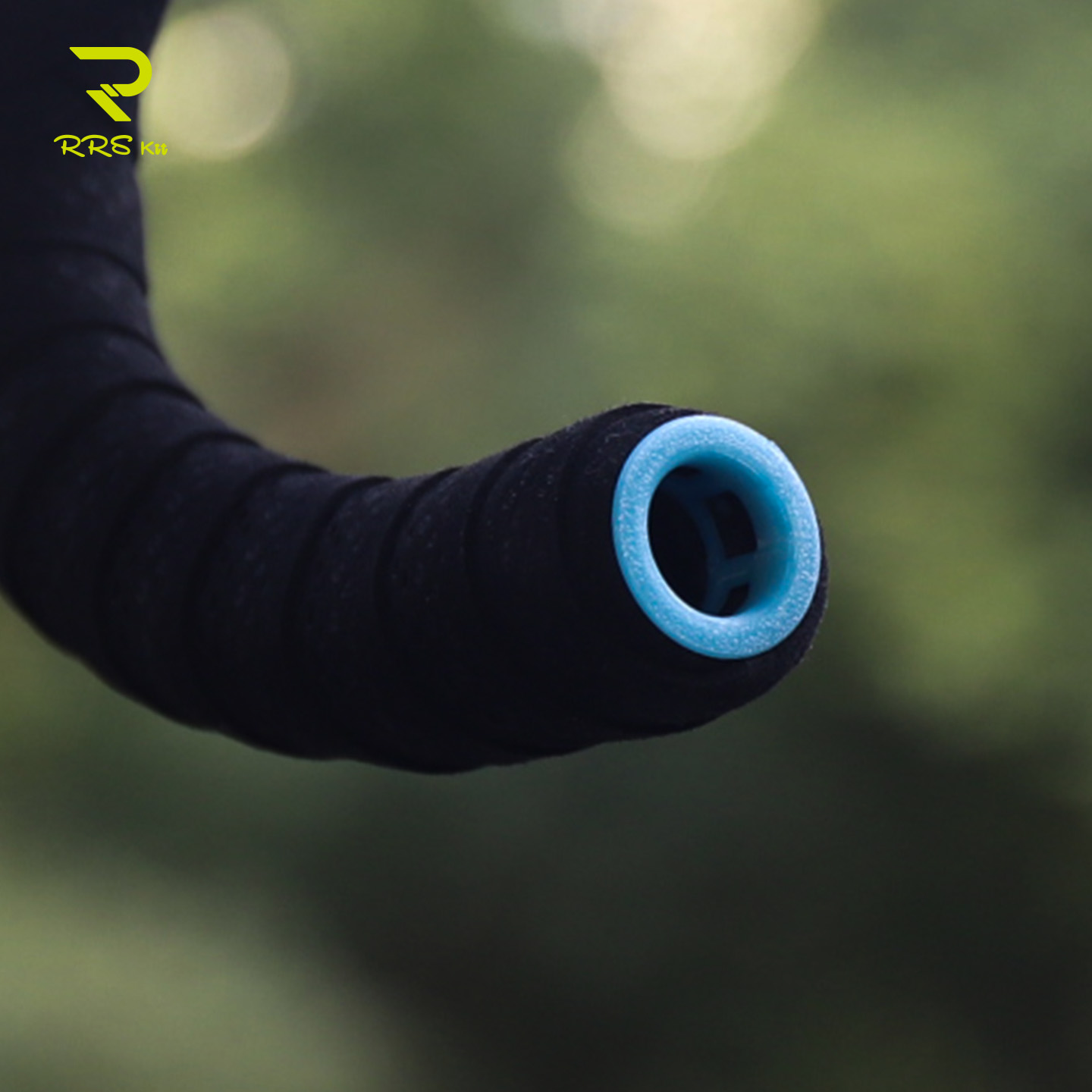 Rrskit Bicycle Lightweight 3D Printed Ultra-Light Bar End Plugs Road Bike Handlebar Luminous Bar End Plugs