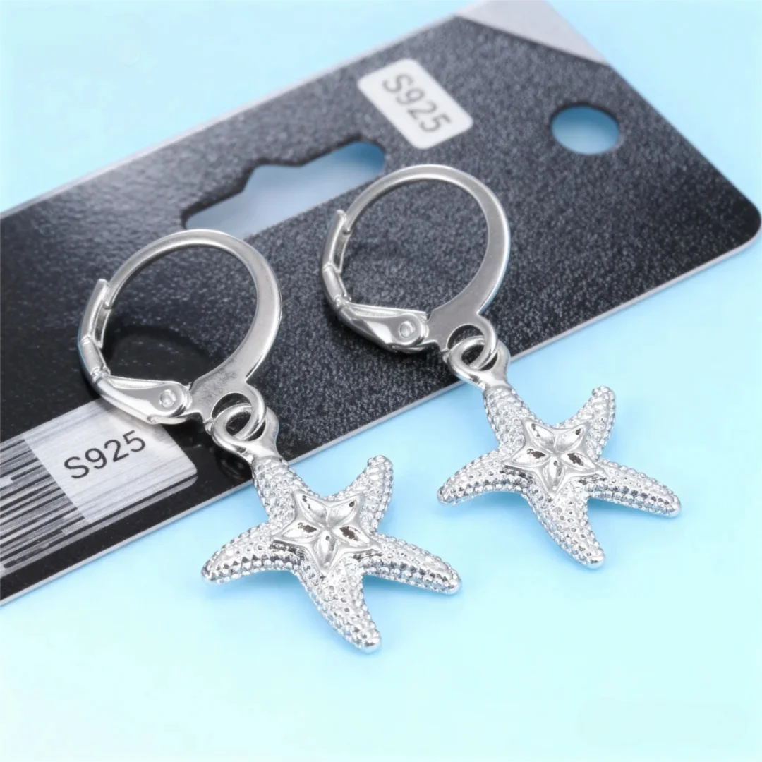Hot New High Quality 925 Color Silver Personality Crystal Stud Earrings Women Party Jewelry Ear Studs Fashion s