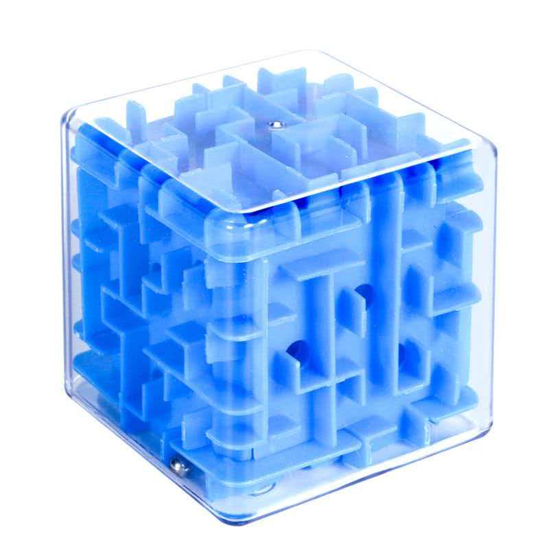 Challenging 3D Labyrinth Maze Cube Brain Teasers for Kids IQ Test Educational Toys Logical Thinking Games Best