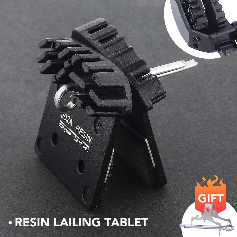 MTB Bike Disc Brake Pads J02A J03A Resin Tech bicycle hydraulic Brakes Pad Calipers SLX Deore XT XTR mt200/M9000/M9020/M987/M985