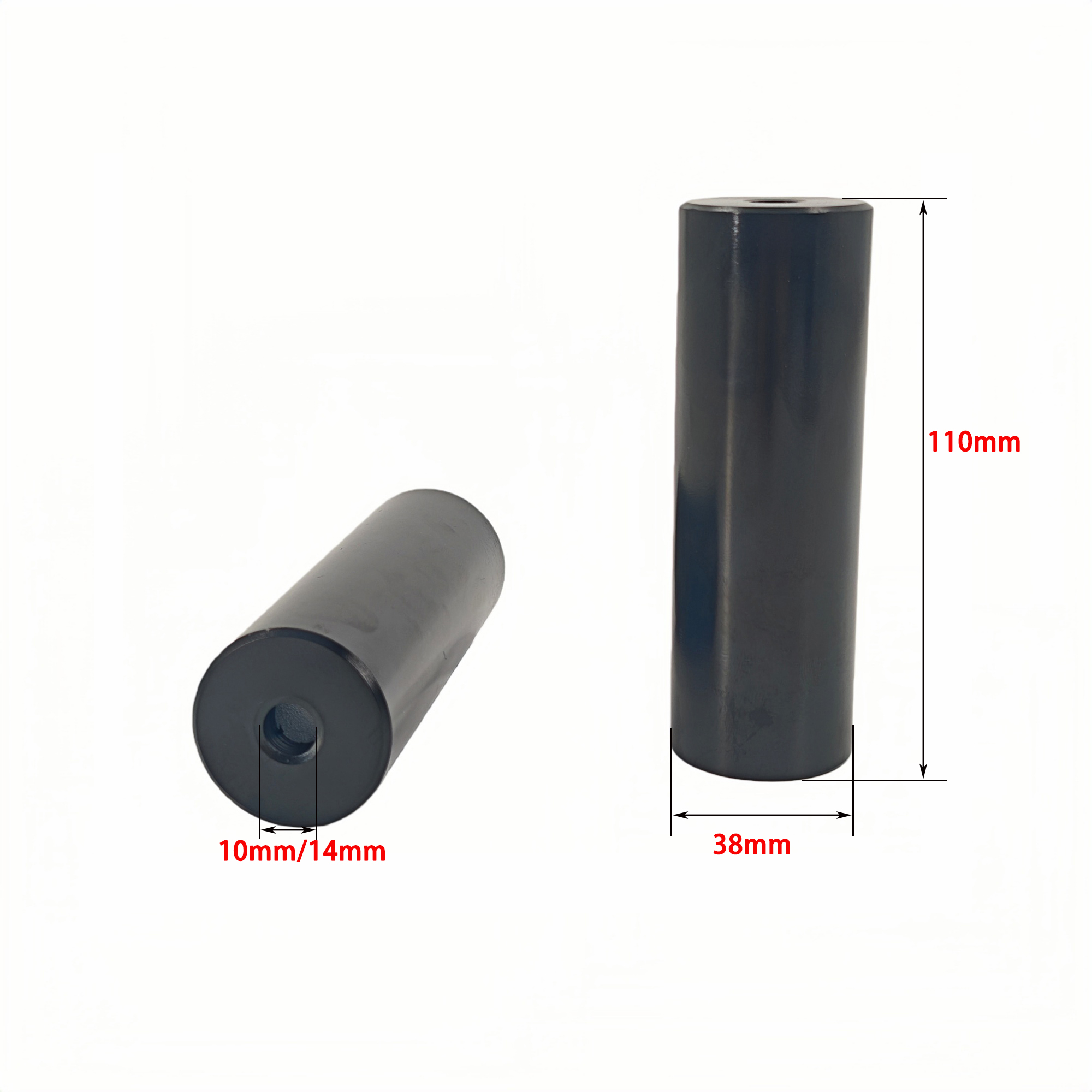 BMX Peg Freestyle Bike Footrests Front 10mm Rear 14mm Bicycle Foot Pegs Lightweight Steel BMX Foot Stand Cycling Parts
