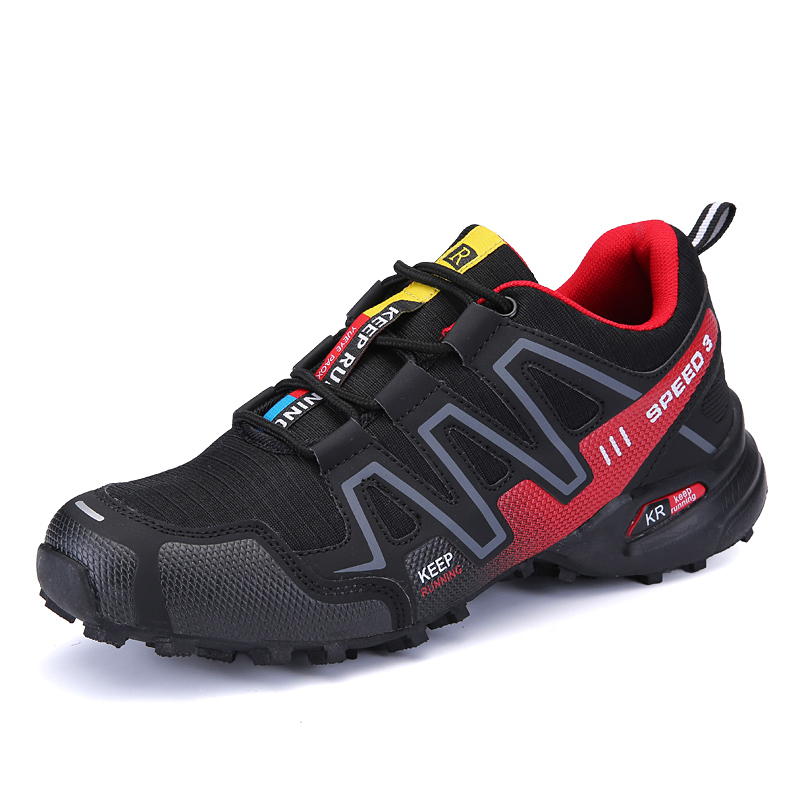 Men Hiking Boots Brands Sports Trekking Shoes Breathable New Walking Shoes Sneaker Male Original Outdoor Work Safety Comfortable