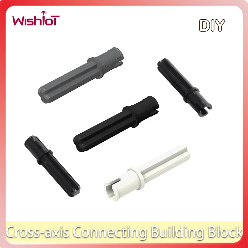 20PCS Axis Connection Bolt Building Blocks Parts Connectors MOC Cross-axis Pin Peg Bushes for DIY Car Robot Toy 18651 11214