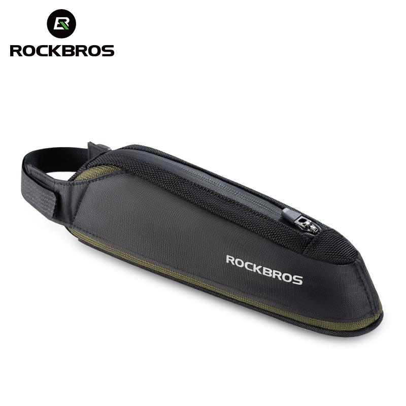 ROCKBROS Bicycle Bag Rainproof Touch Screen Phone Top Tube Bag MTB Road Bike Frame Front Saddle Bag & Pannier