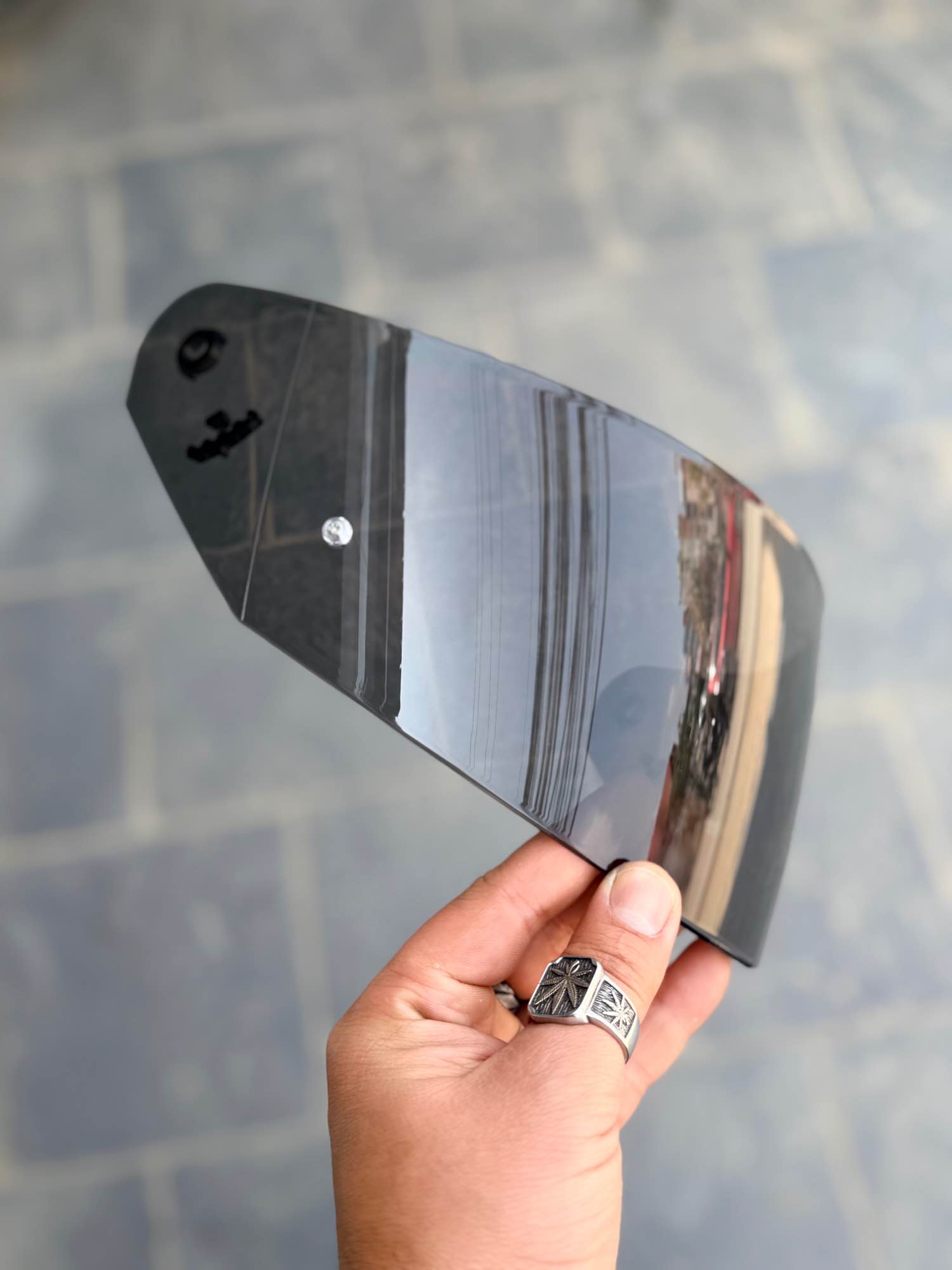 Ls2 Flash Smoke black Visor