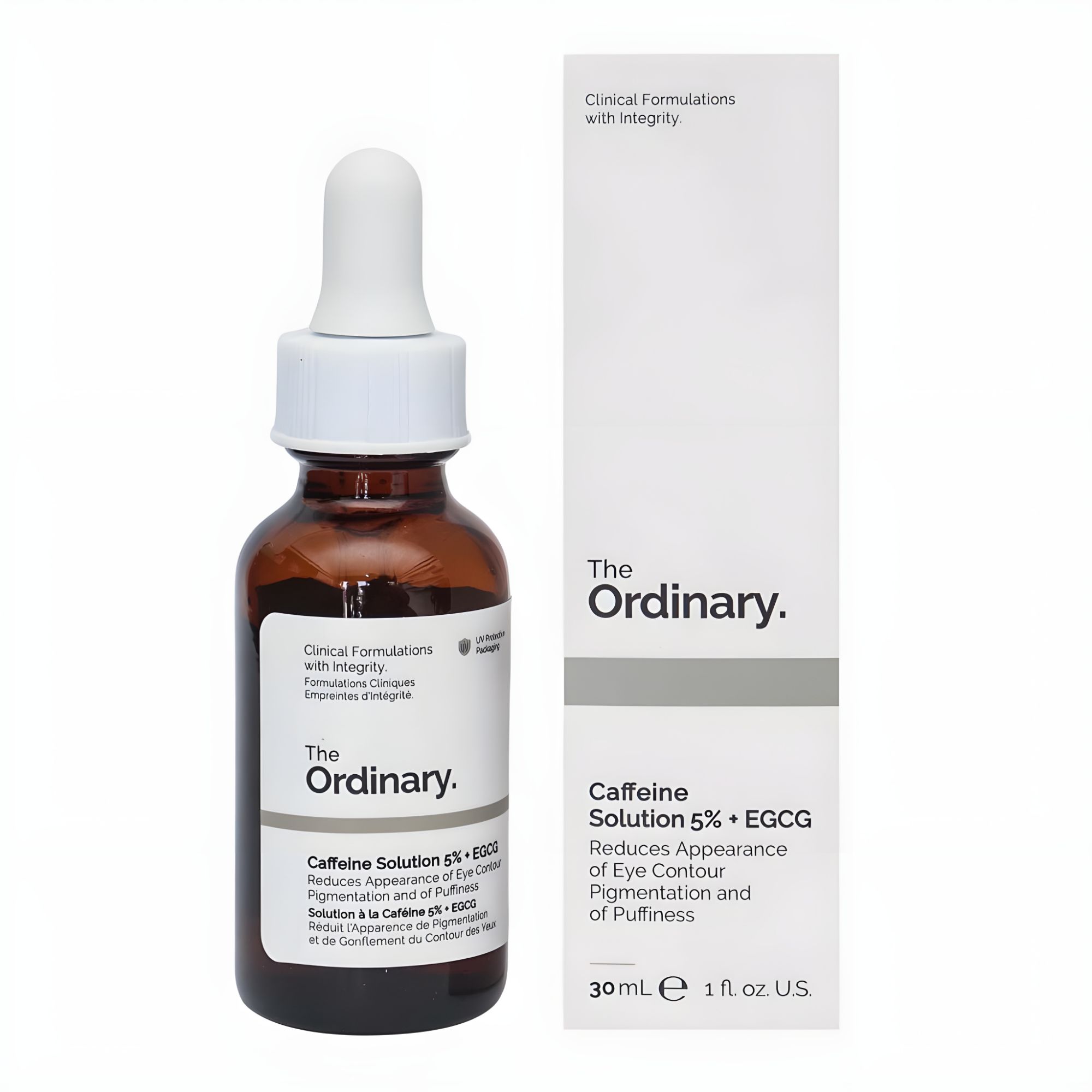 Ordinary Caffeine Solution 5% + EGCG - Eye Contour Serum for Dark Circles, Puffiness & Pigmentation - 30ml