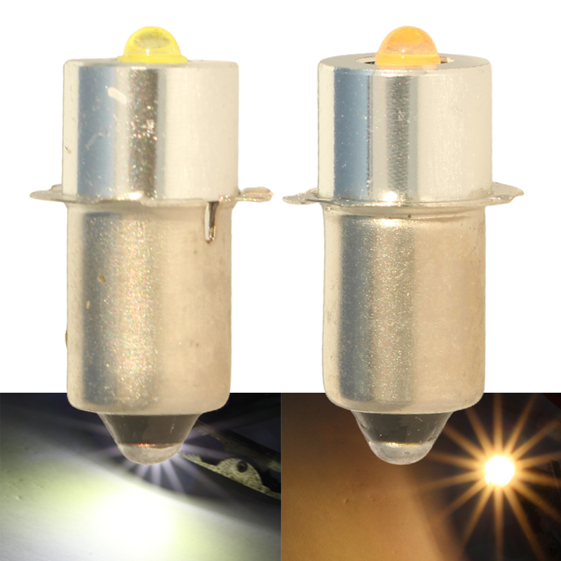 2X P13.5S Pr2 LED Bulb Upgrade Flashlight Maglite DC3V-12V 6V-24V Conversion Kit Mag Light Car Moto Camping Emergency Lamp