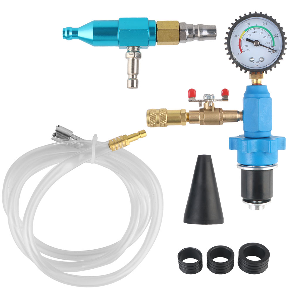 Universal Car Antifreeze Replacement Tool Vacuum Type Water Tank Coolant Refill Tool Auto Engine Cooling System Vacuum Purge