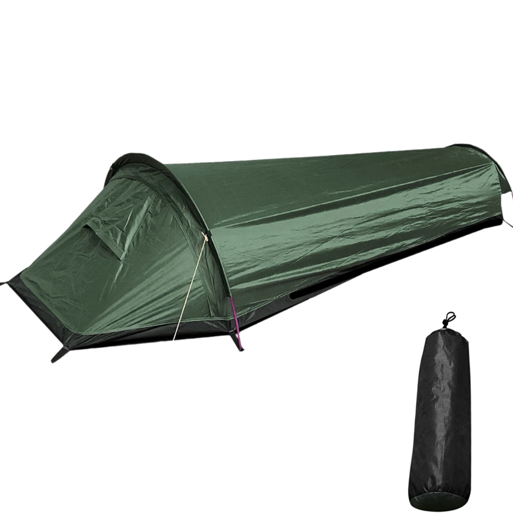 Outdoor Camping Sleeping Bag Tent Lightweight Single Person Tent Backpacking Tent