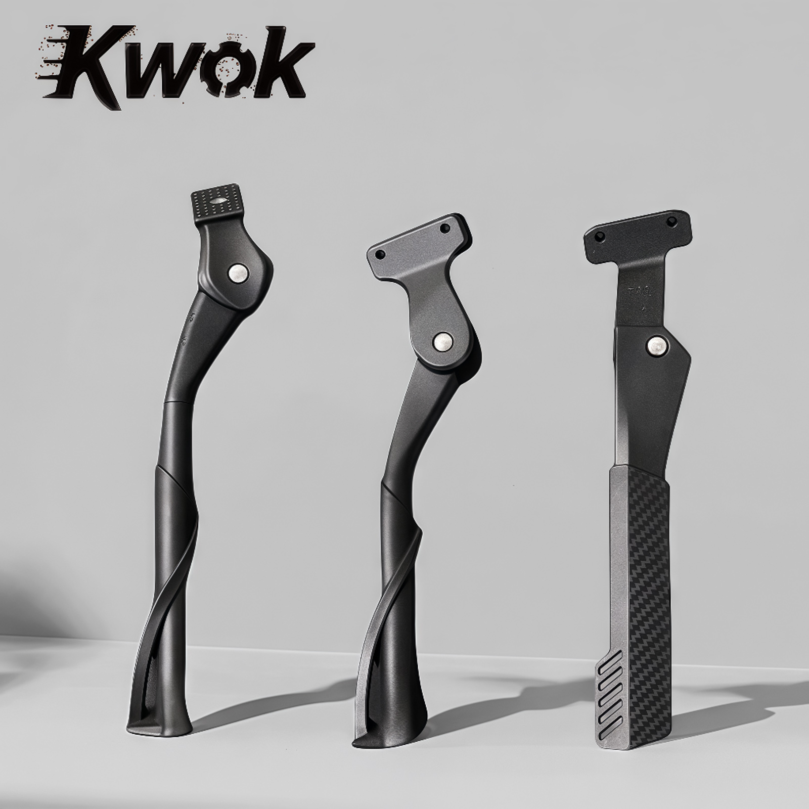 Bicycle Kickstand Aluminium Alloy Bike Parking Rack Support Adjustable for Folding Bicycle