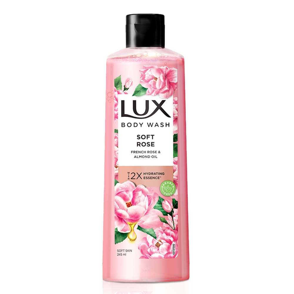 LUX Soft Rose Body Wash with French Rose & Almond Oil, 245 ml - image 1