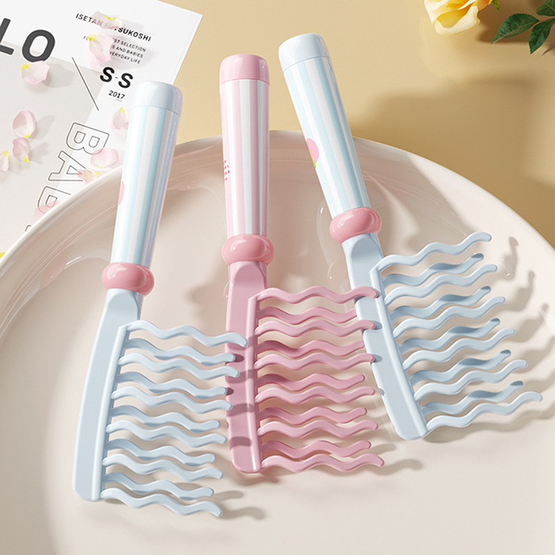 1PC Double Row Big Tooth Comb Wide Tooth Women Special Perm Curly Hair Detangling Comb Fluffy Hair Styling Tool