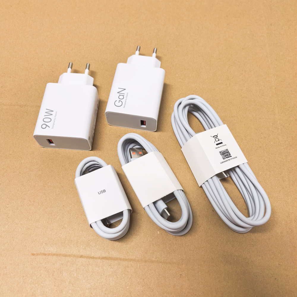 For Redmi Note 15 14 13 Pro 90W USB Charger EU Turbo Fast Charge Power Adapter For Mi 15 14 13 Ultra 12T 11 Poco X7 X6 F7