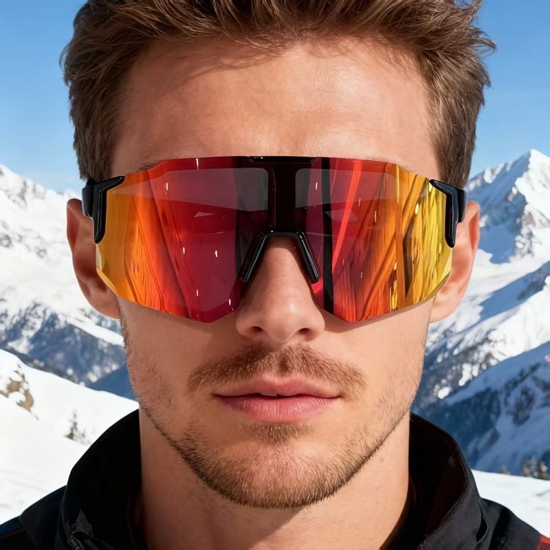 Unisex UV400 Cycling Shades for Bike Sunglasses MTB Glasses for Motorcycle Shade Outdoors Goggles
