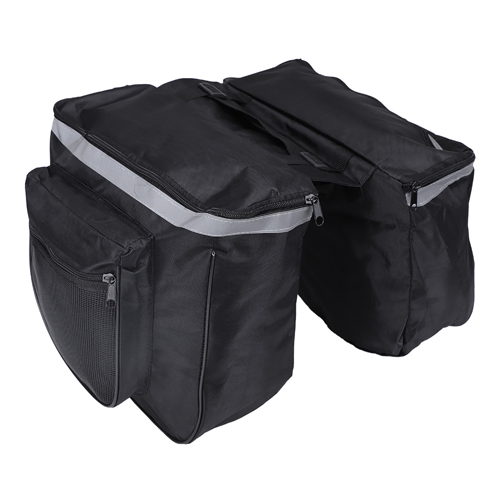 25L Double Side Bike Rack Bag Waterproof Mountain Road Bicycle Bike Rack Rear Seat Tail Carrier Trunk for Short-distance