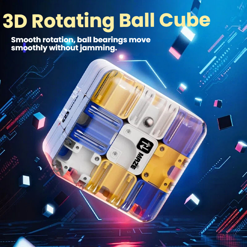 3D Maze Magic Cube Fidget Toy for Kids - Labyrinth Creative Puzzle Cube for Logical Thinking Educational Game