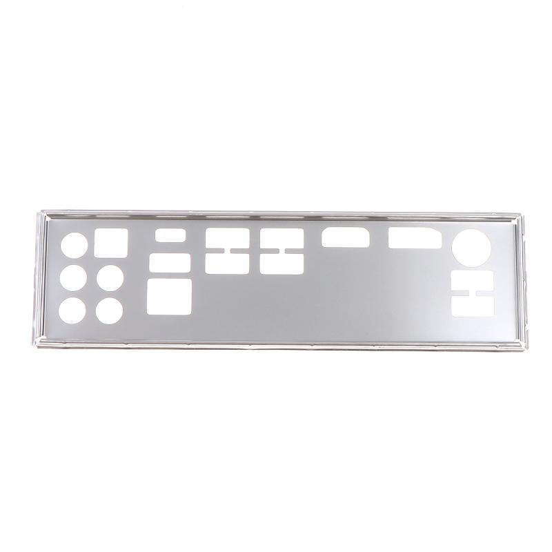 1PC IO I/O Shield Back Plate Stainless Steel Back Plate Blende Bracket For B450M Steel Legend, B450 Steel Legend