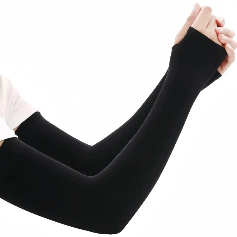 1 Pair Cycling Arm Summer Ice Cloth Cycling Sleeves Sun Protection Unisex Breathable Running Volleyball Sleeves Outdoor Cycling